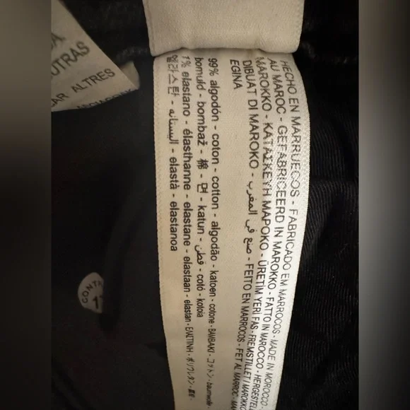 Massimo Dutti Slim Fit Comfort Denim Jeans | Charcoal Gray | Size 36 (US 26) - Picture 5 of 6